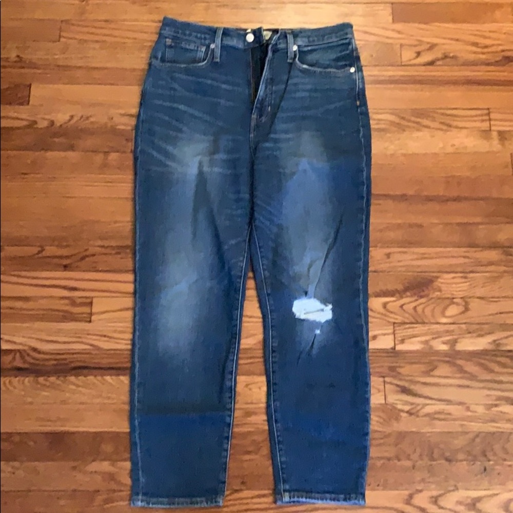 Madewell mom jean in comfort stretch edition